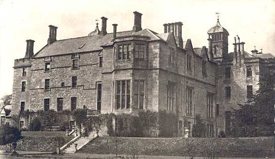 Wauchope Niddrie-Marischal Mansion (Back View Before Fire)